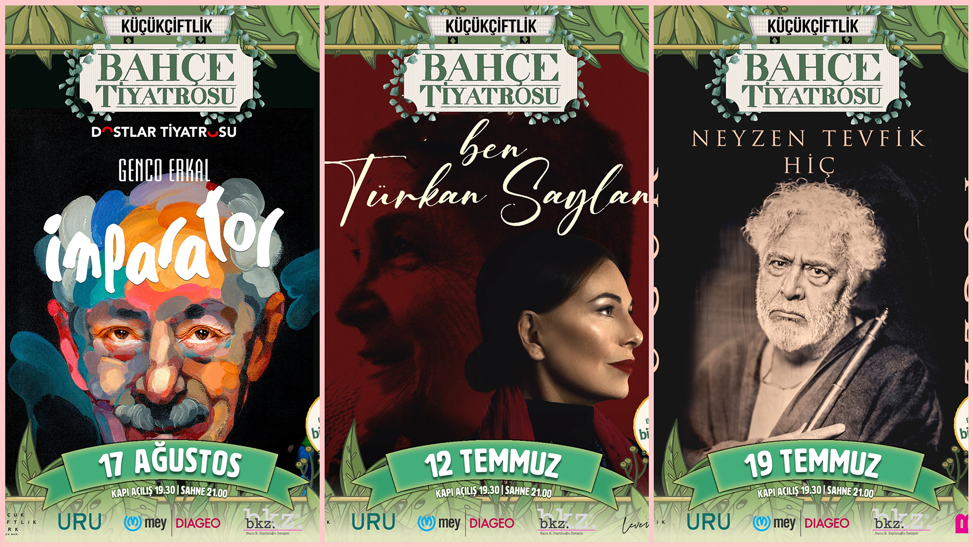 Küçükçiftlik Bahçe Tiyatro'sunda Dördüncü Sezon